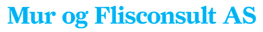 Logo, Mur og Flisconsult AS